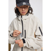 Unisex Jacket Vintage Multicolor Jacket Shell Jacket Men's Women's Hoodie Coat